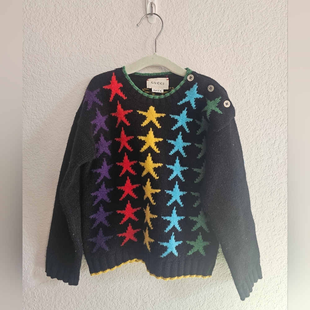Gucci Kids Wool Sweater – Size 36M (3Y) 
Made in Italy.